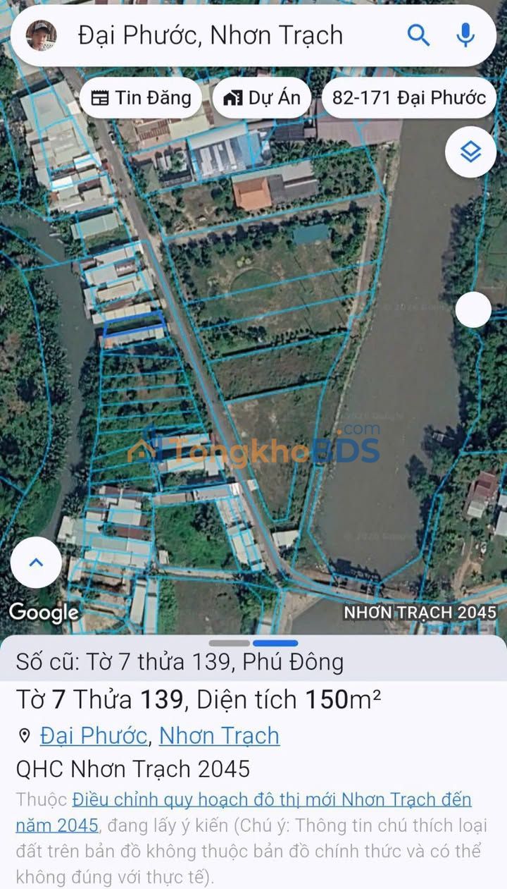 Đất thổ cư Lý Thường Kiệt Phú Đông 150m² 2 tỷ - Sổ đỏ chính chủ