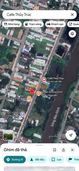 Đất Nguyễn Cửu Vân Tân An 434m² giá 8.68 tỷ - Đất thổ cư 100%