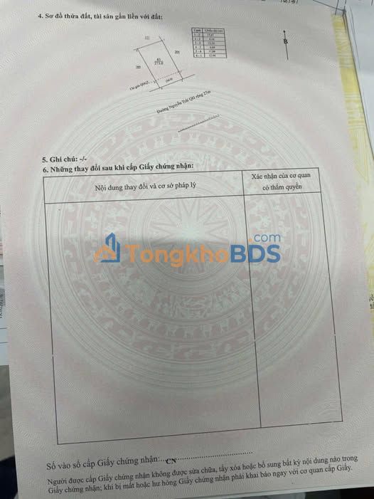 Nhà mặt tiền Nguyễn Trãi Buôn Hồ 306m² - Vị trí đẹp