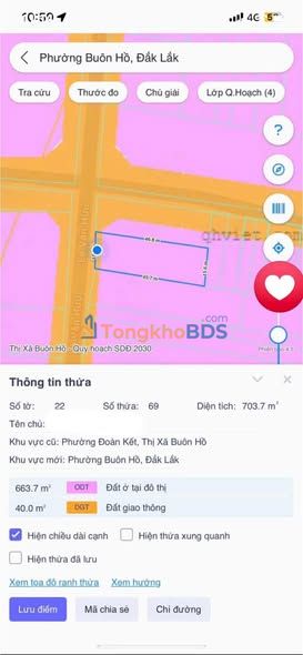 Đất Lê Văn Hưu Buôn Hồ 690m² 6 tỷ - Sổ đỏ chính chủ