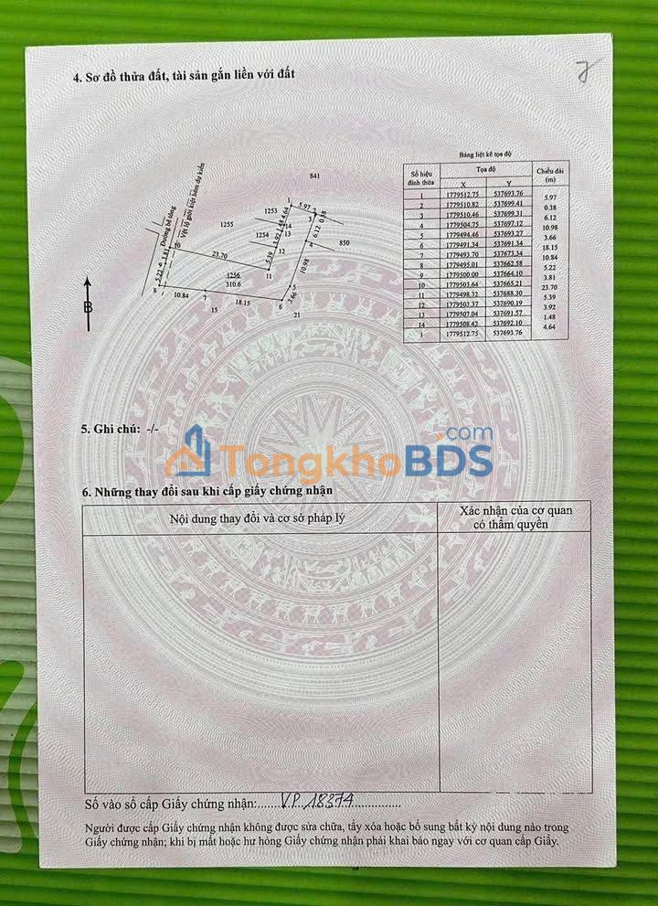 Đất Nền Vân Dương 1 - 310m² - Giá 2.6 Tỷ - Liên Chiểu