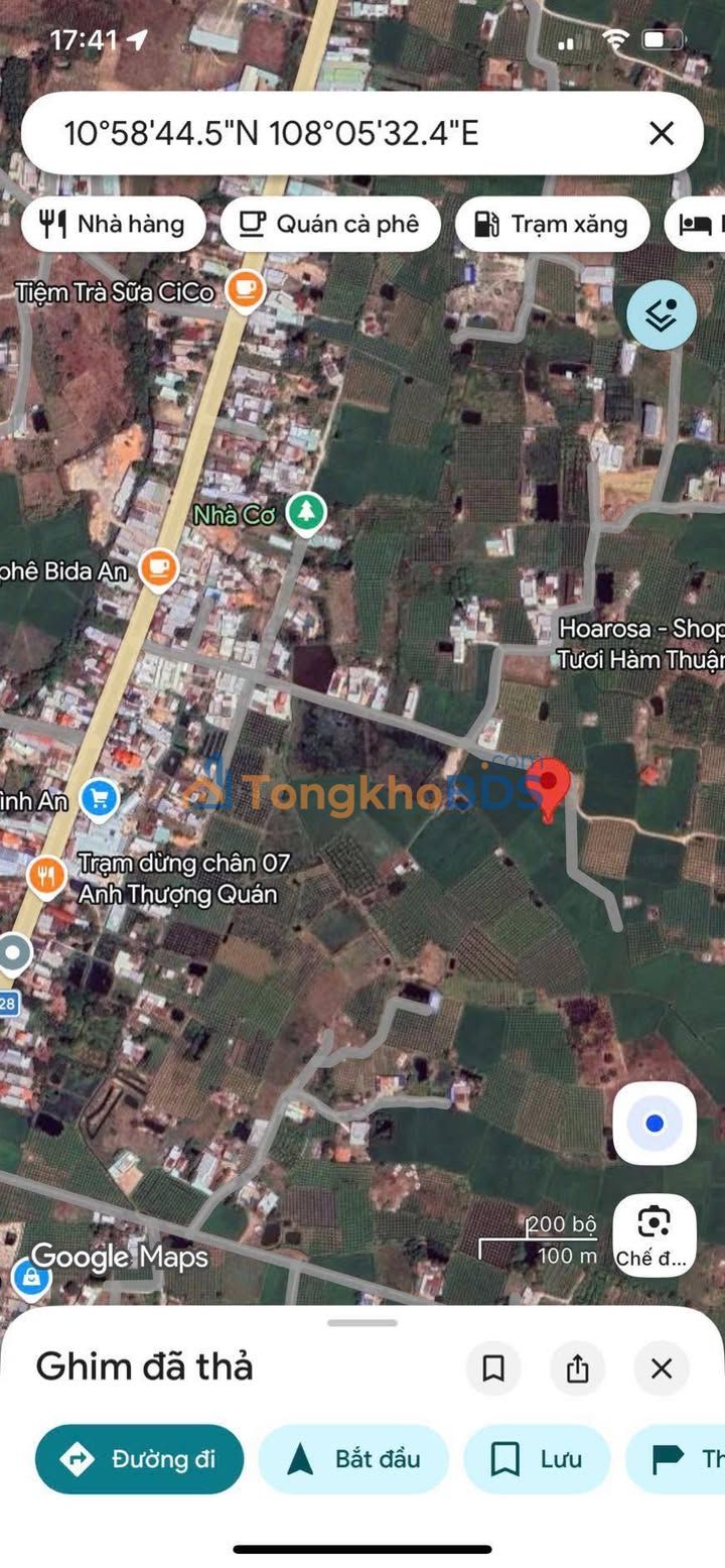 Đất nông nghiệp Phường Hàm Tiến Phan Thiết 1440m² giá thỏa thuận - Tiềm năng tăng giá