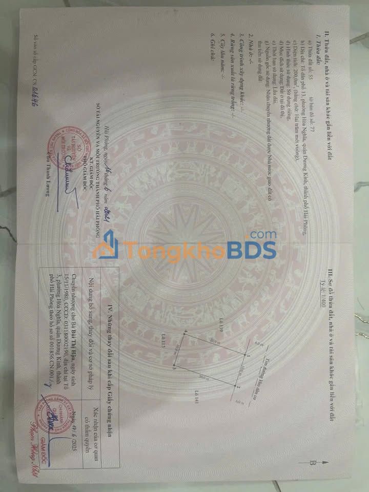 Đất nền Vin Dương Kinh - 200m² Hoà Nghĩa, Hải Phòng - Giá đầu tư tốt