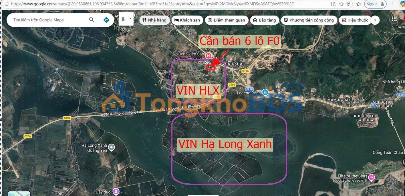 Đất nền Vinhomes Hạ Long Xanh 1.45 tỷ - Sổ đỏ chính chủ