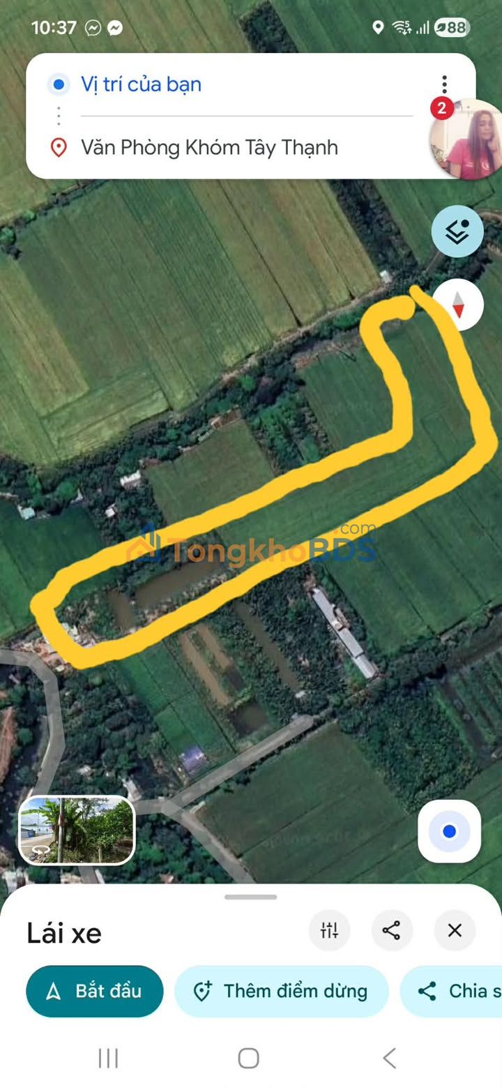 Đất nền Long Xuyên 2.880m² 4 tỷ - Hạ tầng hoàn thiện