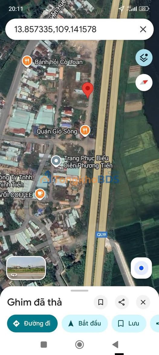 Đất nền Phong Tấn 144m² 1.7 tỷ - Đường to ô tô