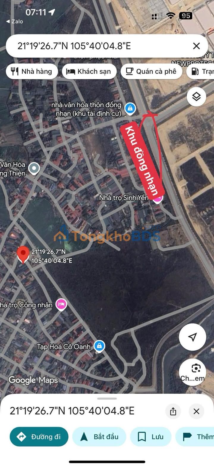 Đất nền Phường Tân Dân 100m² 3 tỷ - Hạ tầng hoàn thiện