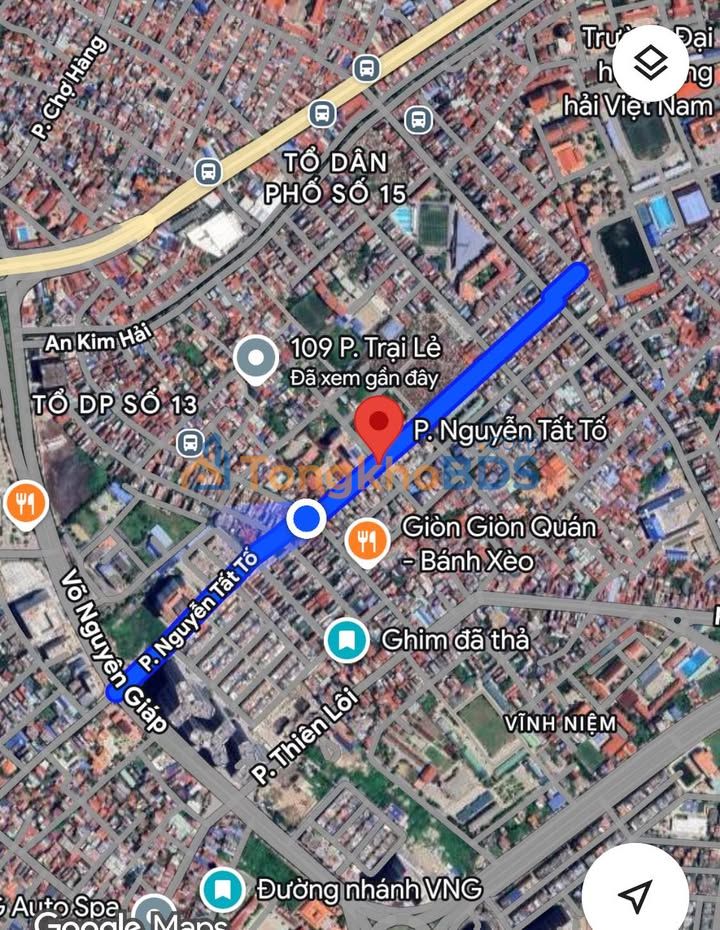 Nhà phố Nguyễn Tất Tố 100m² 16 tỷ - Mặt tiền kinh doanh