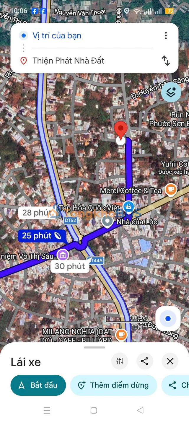 Đất nền Đất Đỏ 150m² 1.6 tỷ - Sổ đỏ chính chủ