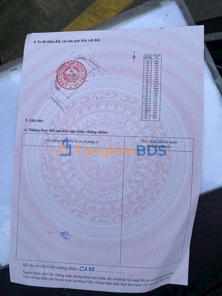 Đất nền Lào Cai Trần Hưng Đạo 1850m² 5 tỷ - Đường to ô tô