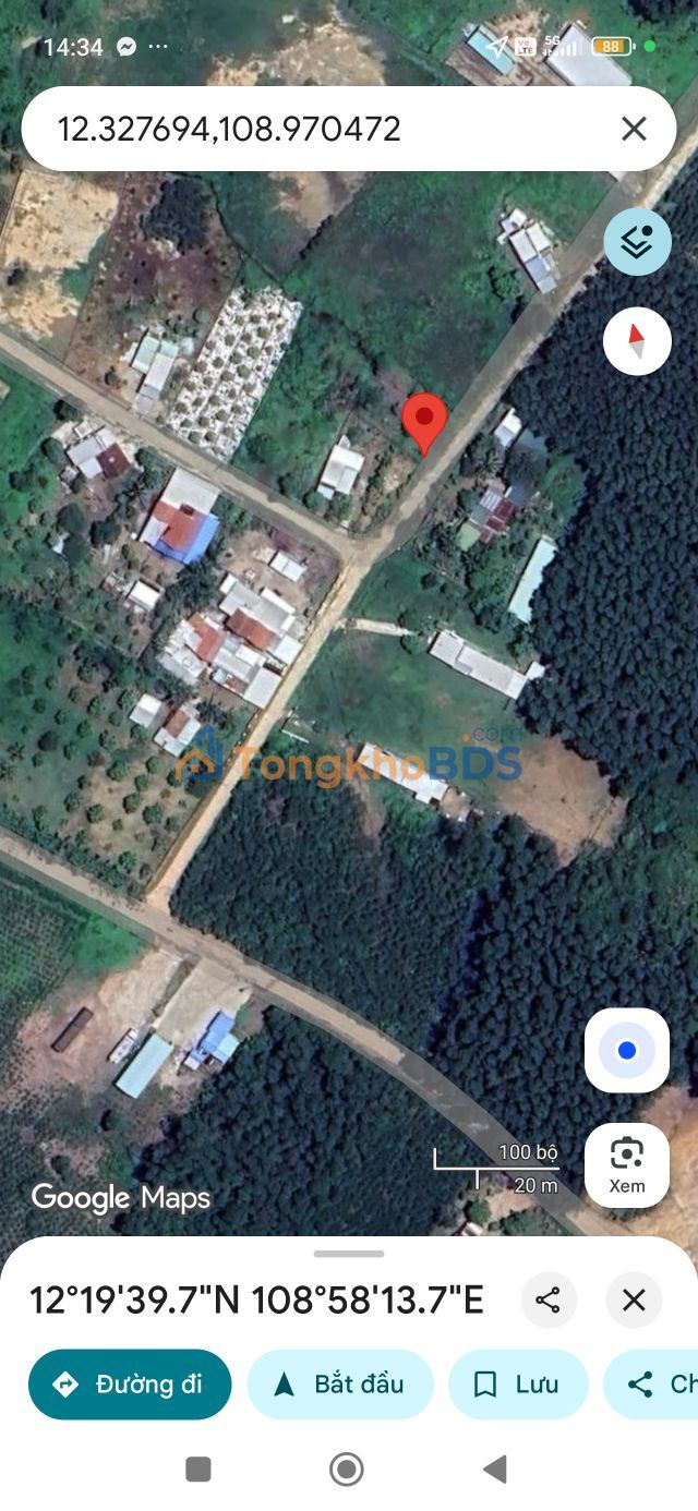 Đất nền Diên Xuân Diên Khánh 100m² 320tr - Sổ đỏ chính chủ