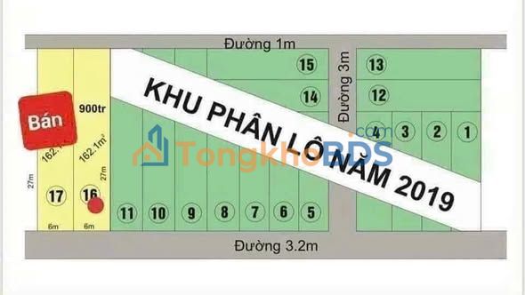 Đất thổ cư 161m² T.P Bến Tre - Ngay Bệnh viện Việt Hàn, Sổ đỏ sẵn