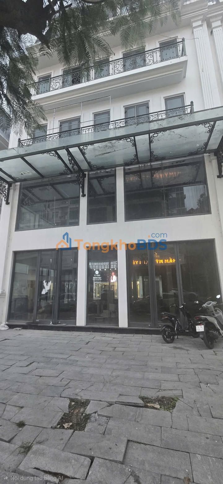 Nhà phố Times Garden Bãi Cháy 200m² 120 triệu/tháng - Mặt tiền kinh doanh