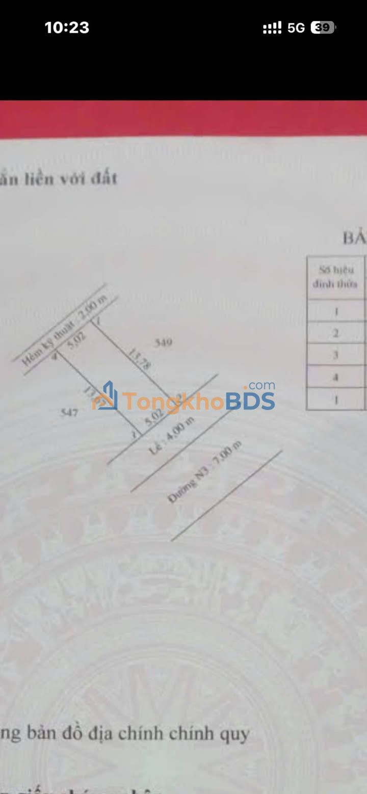 Bán Đất KDC Đông Phú Cần Thơ, 90m², Sổ Hồng, Giá 1.2 tỷ