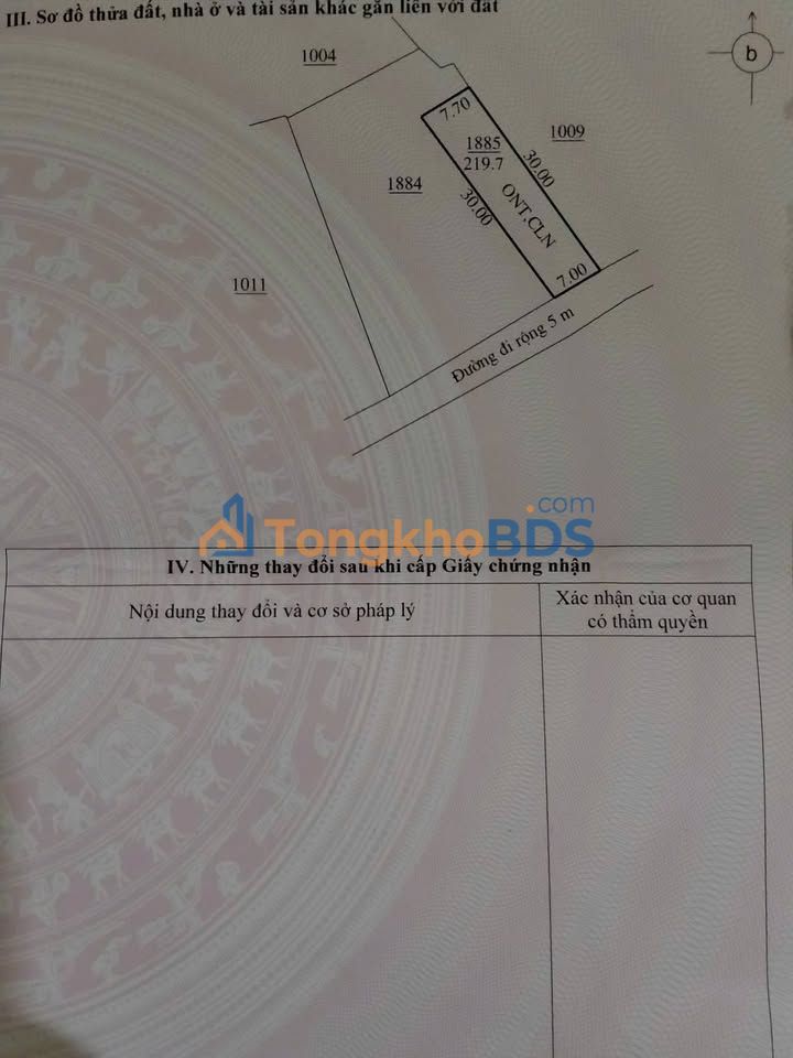 Đất nền Quảng Chính 210m² 500 triệu - Sổ đỏ chính chủ