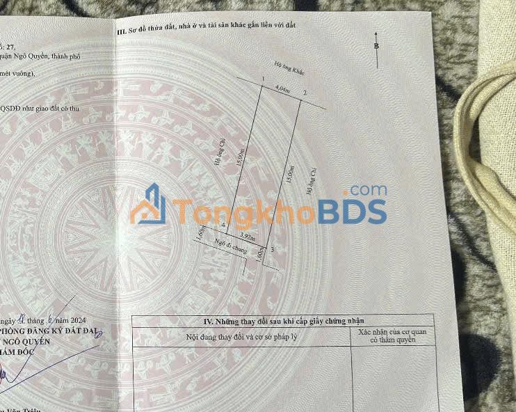 Đất nền Lê Lai Ngô Quyền 59m² 2.242 tỷ - Sổ đỏ chính chủ