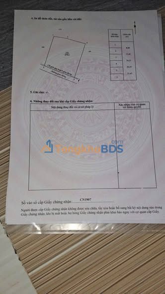 Đất Long Thới Chợ Lách 479m² 550 triệu - Sổ đỏ chính chủ