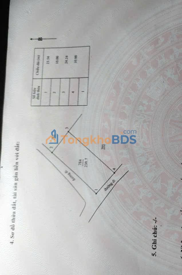 Đất vườn Trương Quang Trọng 238m² 1 tỷ - Thổ cư 100%