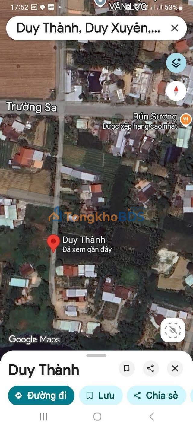 Đất nền Duy Thành 105m² 400-499 triệu - Pháp lý rõ ràng