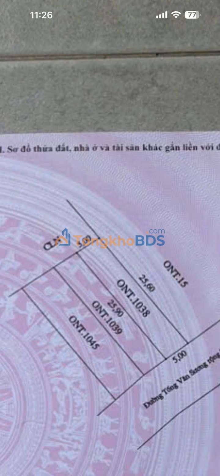 Đất nền Cẩm Thanh Hội An 128m² - Sổ đỏ chính chủ