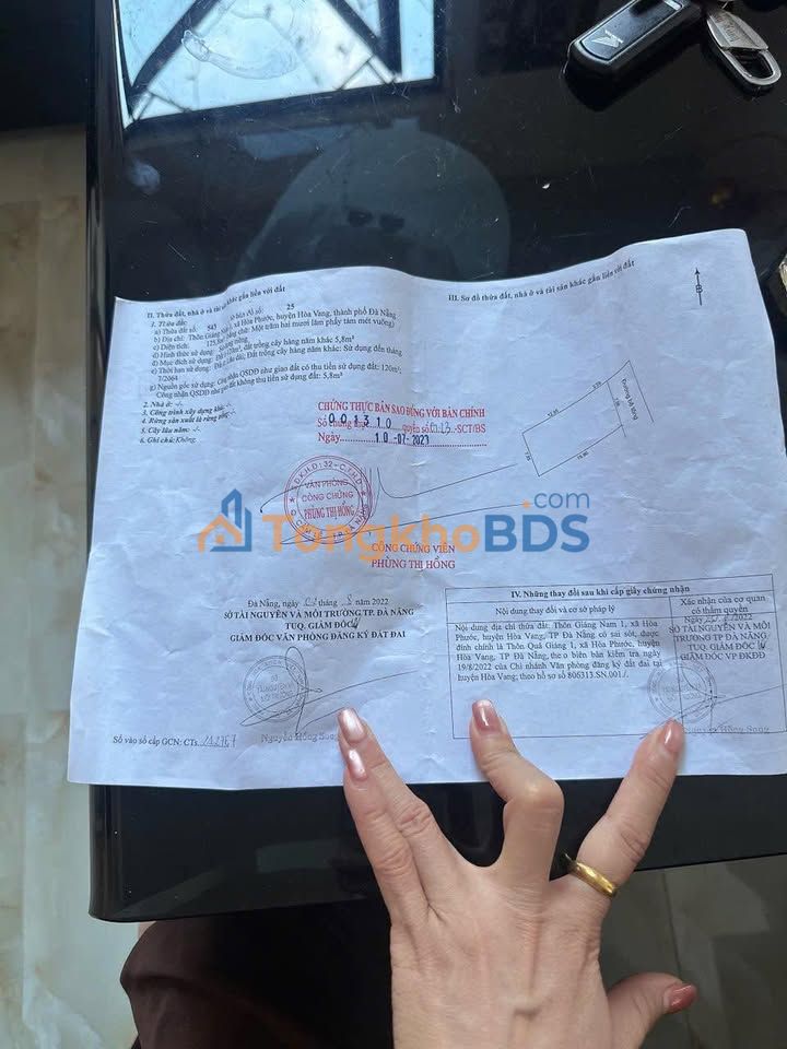 Nhà cấp 4 Hòa Xuân 125m² 2,1 tỷ - Ô tô vào tận nhà