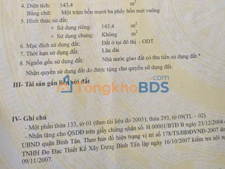 Nhà phố Tên Lửa Bình Tân 480m² 58 tỷ - Mặt tiền kinh doanh