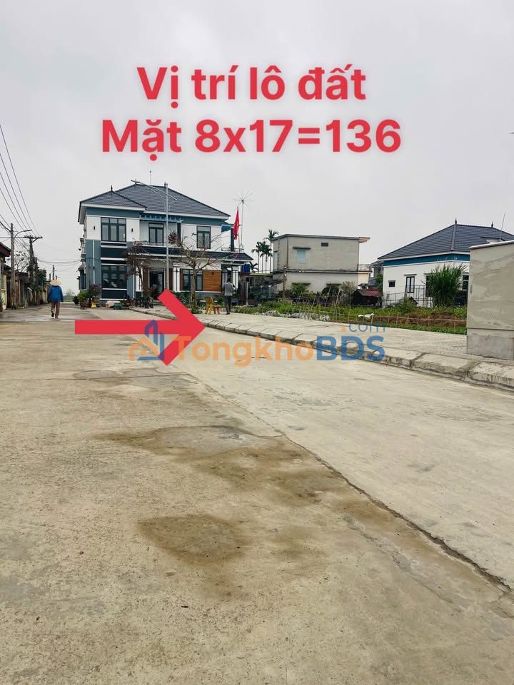 Đất nền Thụy Dân Thái Thụy 136m² giá rẻ - Tiềm năng tăng giá
