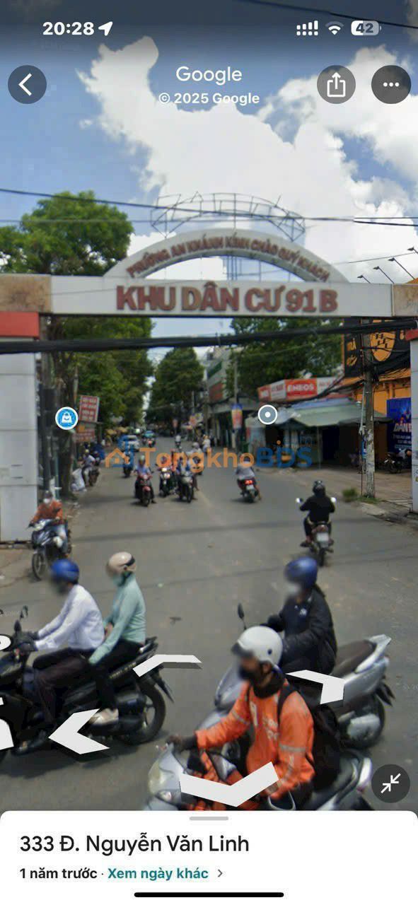 Đất 91B Nguyễn Văn Linh 57m² 650 triệu - Pháp lý rõ ràng