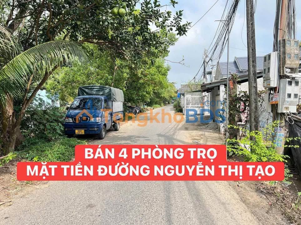 Nhà 4PN Mặt Tiền Nguyễn Thị Tạo, Cần Thơ - 80m², Sổ Hồng Thổ Cư