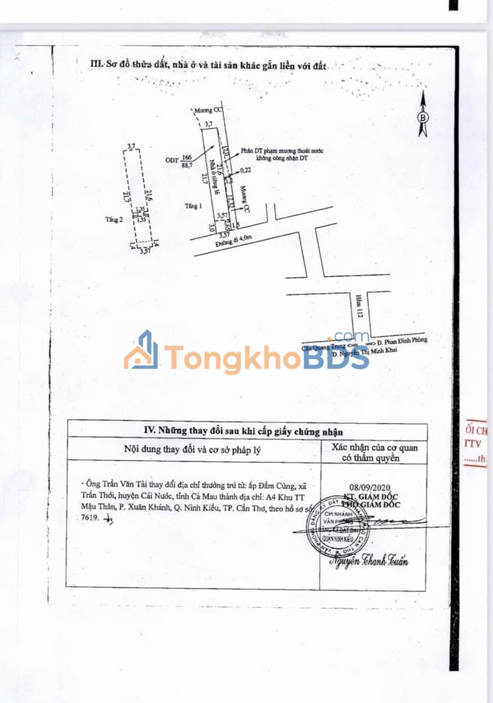 Nhà riêng Thới Bình Ninh Kiều 89m² 3.7 tỷ - Chính chủ
