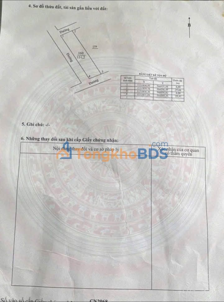 Đất nền Bình Phú Bến Tre 151m² 699 triệu - Sổ đỏ chính chủ
