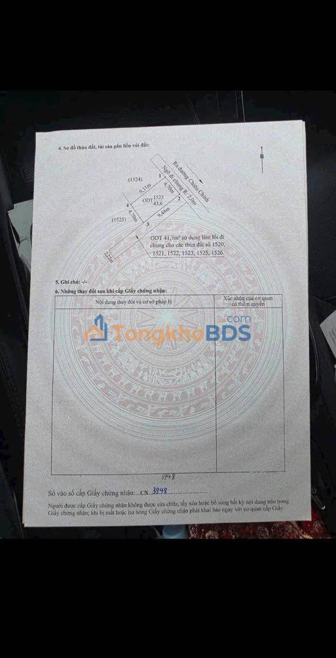 Đất nền Trần Nhân Tông Kiến An 44m² 1.4 tỷ - Sổ đỏ chính chủ