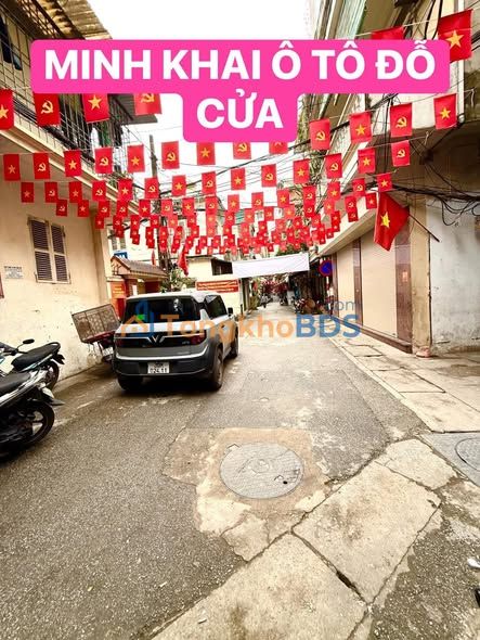 Nhà Minh Khai 37m² giá thỏa thuận - Ô tô đỗ cửa