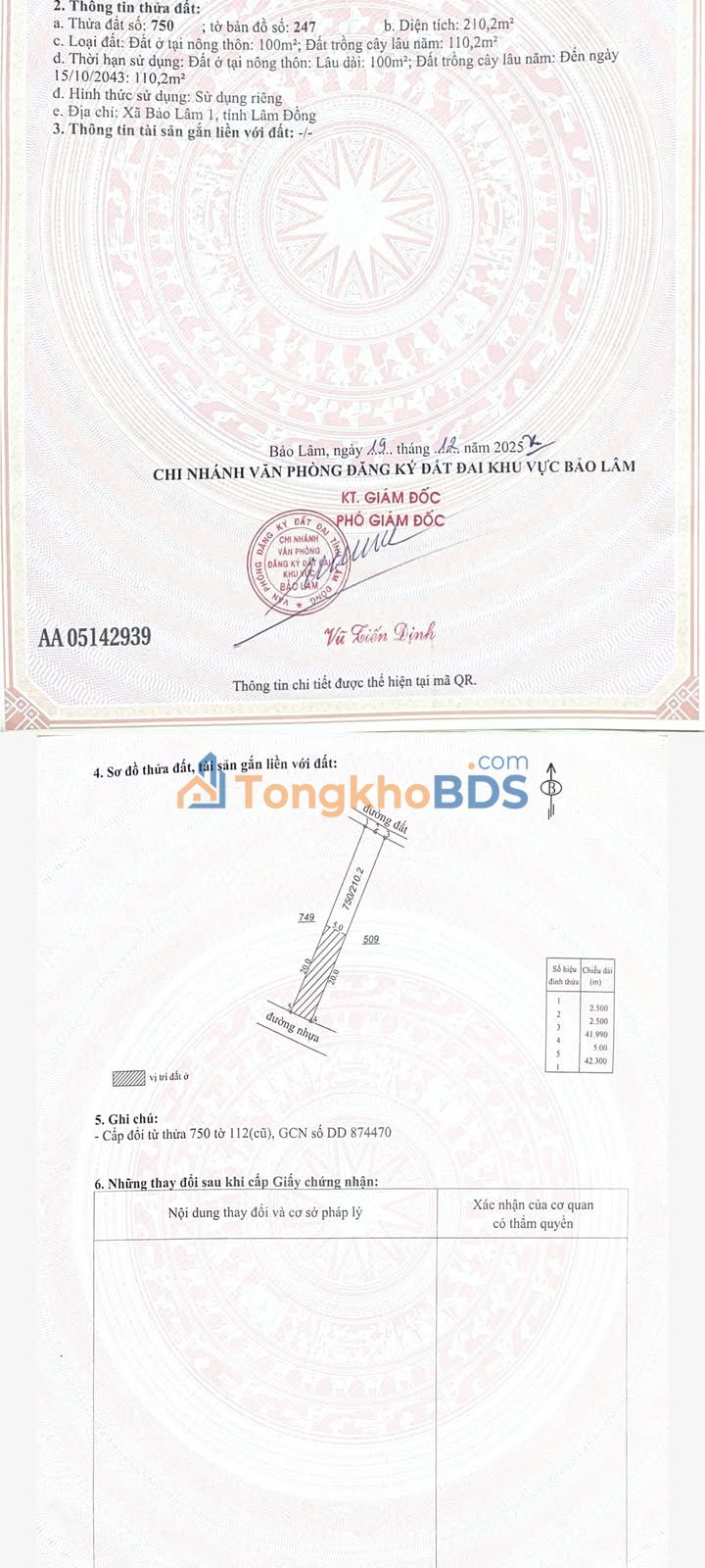 Đất nền Lê Đại Hành Bảo Lộc 100m² 1.4 tỷ - Sổ đỏ chính chủ