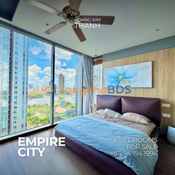 Căn hộ Empire City Q1 191m² - View đẹp đón pháo hoa