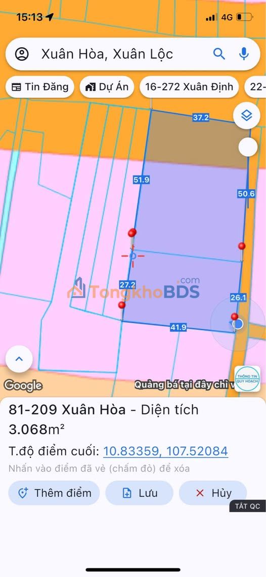 Đất Nền Mặt Tiền Quốc Lộ - Góc 2 Mặt Tiền 3000m² Xuân Lộc, Đồng Nai