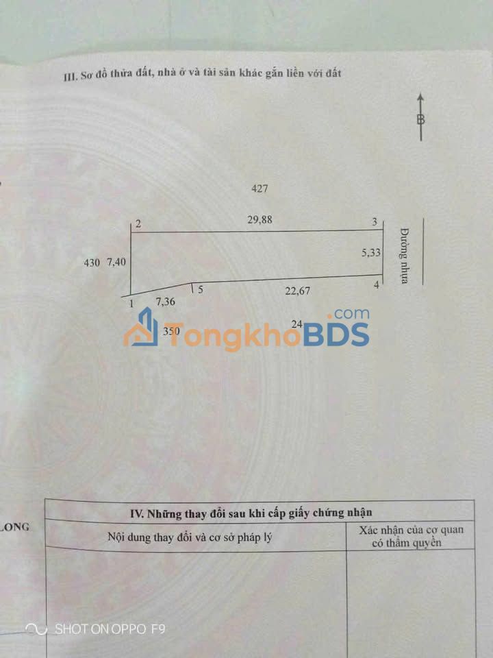 Đất nền Long Nguyên Bàu Bàng 145m² 270 triệu - Sổ đỏ chính chủ