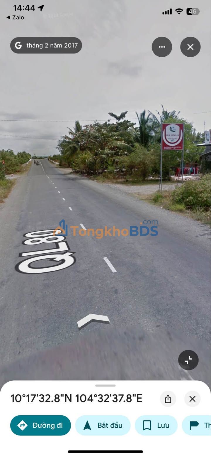 Đất Nền MT Quốc Lộ 80 Hà Tiên 1050m² - Sổ Hồng Chính Chủ