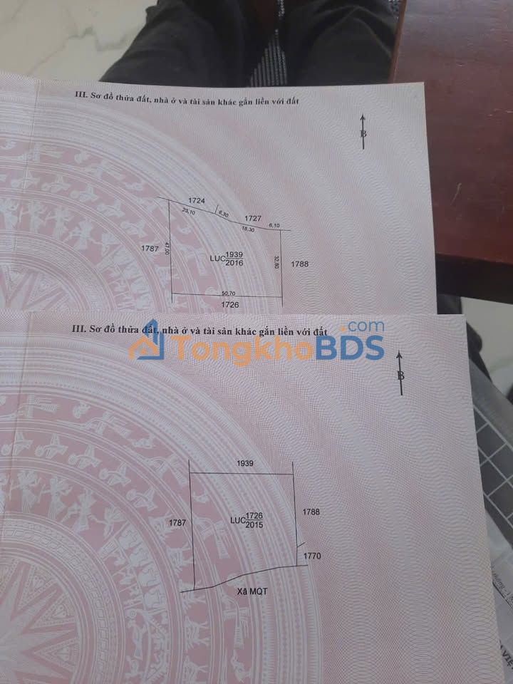 Đất nền Mỹ Quý Đông 4000m² 440 triệu - Pháp lý rõ ràng