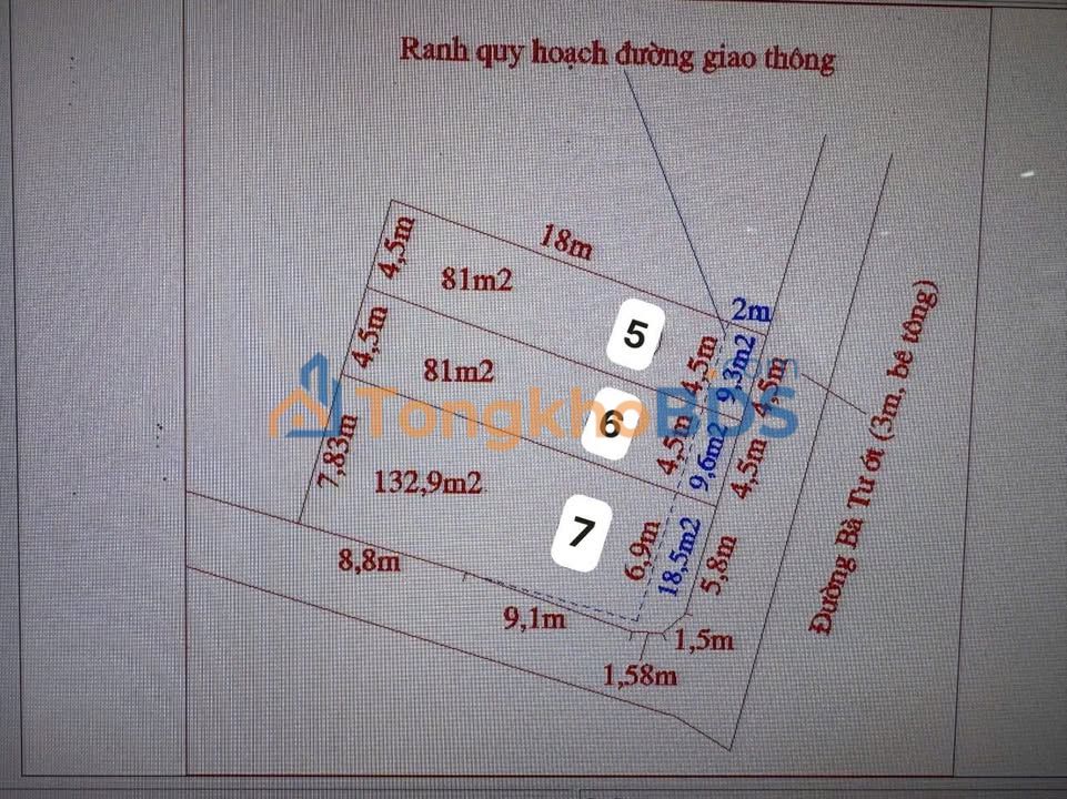 Đất nền Phước Vĩnh Tây 90m2 830 triệu - Hạ tầng hoàn thiện