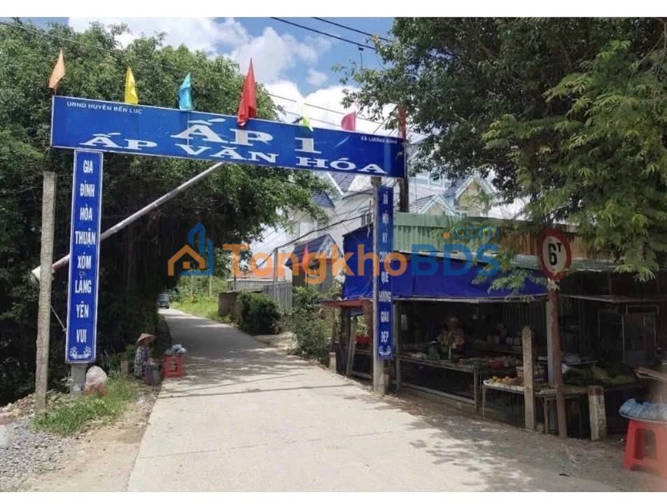 Đất nền Ấp 1 Lương Bình Bến Lức 90m² 800 triệu - Sổ hồng
