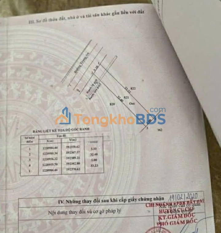 Đất nền Trung An, Củ Chi 164m² 1.8 tỷ - Hạ tầng hoàn thiện