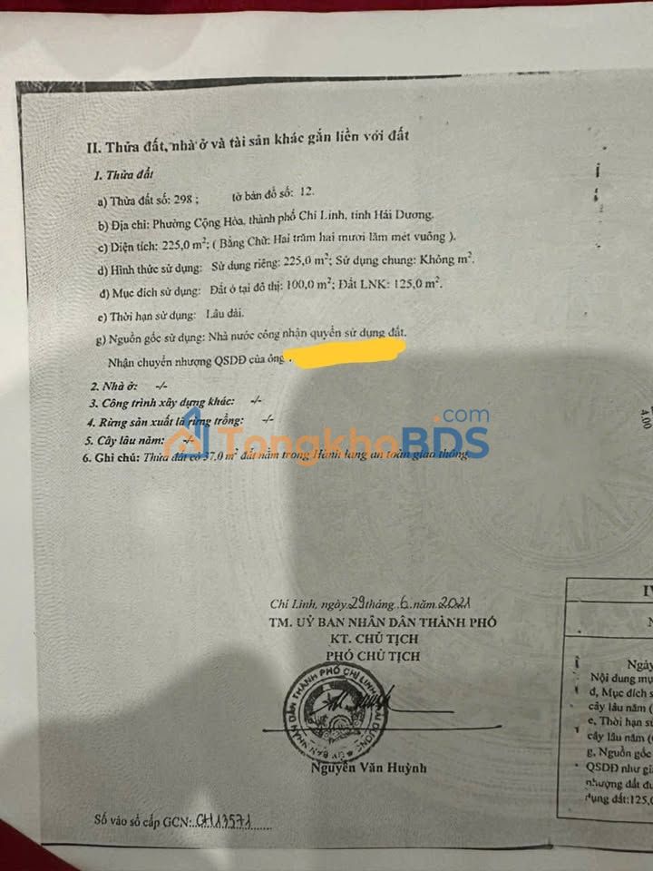 Đất nền QL37 Việt Yên 225m² - Đường to ô tô kinh doanh