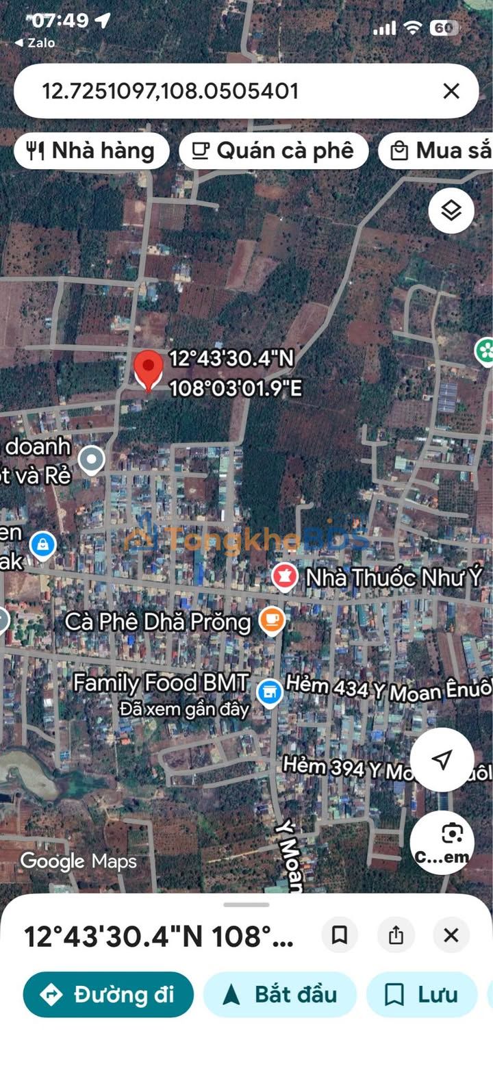 Đất Thổ Cư 115m² Buôn Ma Thuột - Sổ Hồng Sẵn Sàng, Giá 1.69 Tỷ