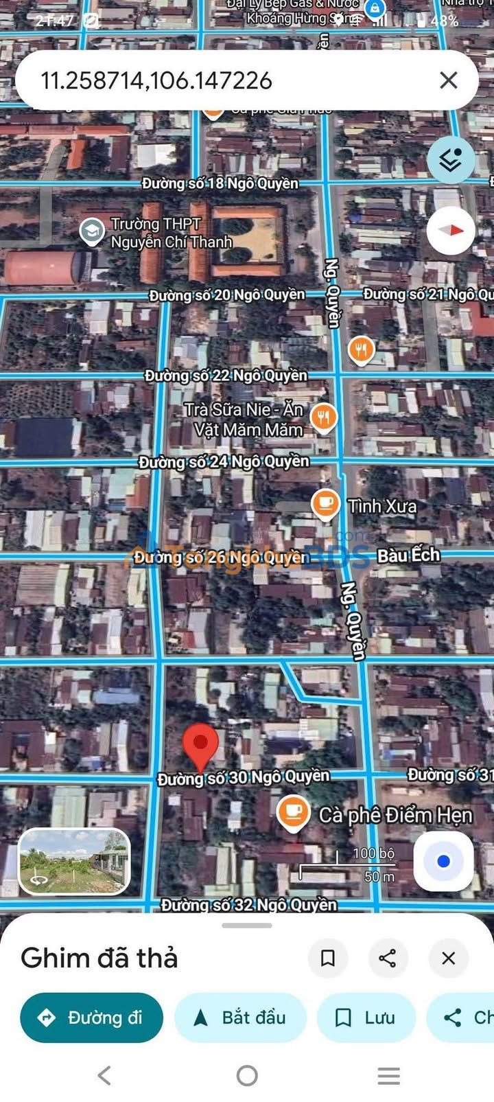 Đất Nền 100m² - Trục Chính Ngô Quyền, Dĩ An - 695 Triệu