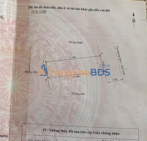 Đất nền An Dương Hải Phòng 66m² 1,2 tỷ - Sổ đỏ chính chủ