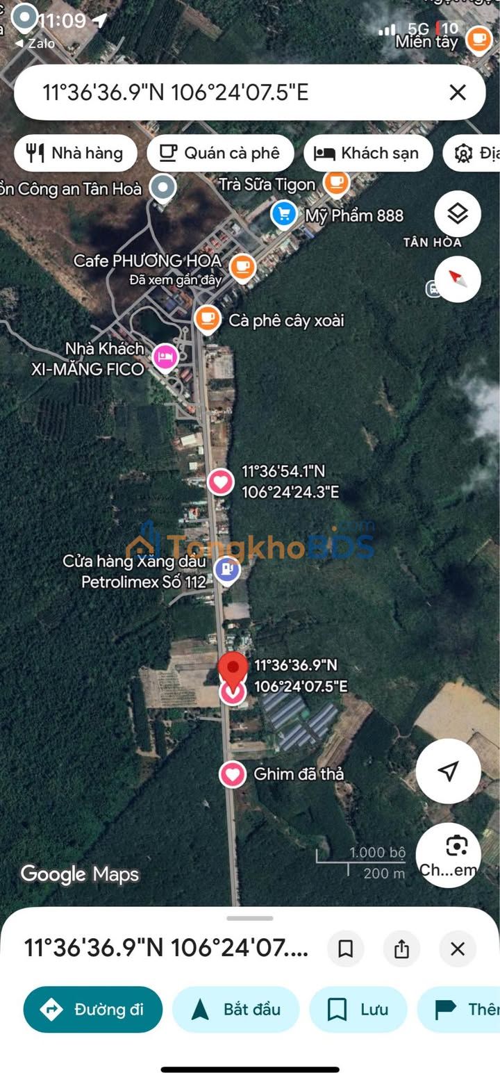 Đất nền Tân Hòa Tân Châu 666m² 850 triệu - Giá F0 CĐT