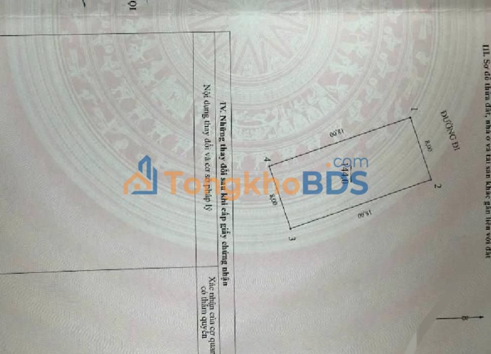 Đất nền Phú Diễn 144m² 35.712 tỷ - Sổ đỏ chính chủ