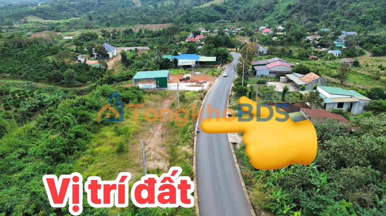 Đất nền Hùng Vương Krông Nô 1400m² - 3 Tỷ, Sổ Đỏ, Mặt Tiền Kinh Doanh