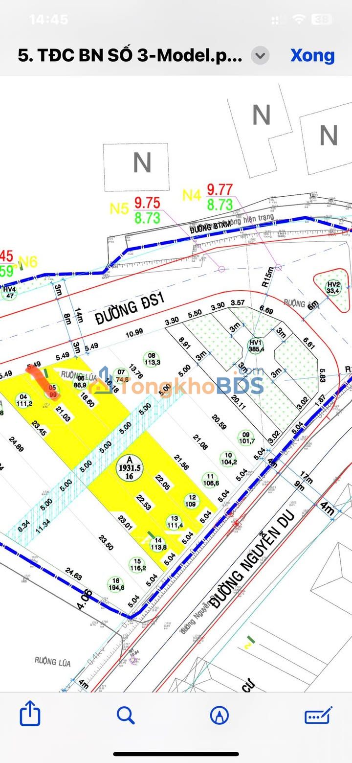 Đất nền Nguyễn Du Hóc Môn 99m² thỏa thuận - Giá tốt hiếm có
